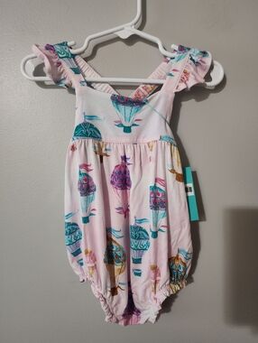 Posh Peanut Hot Air Balloon Bubble Romper 12-18m NEW